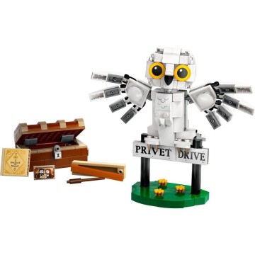 LEGO-76425 Hedwig™ en el Número 4 de Privet Drive