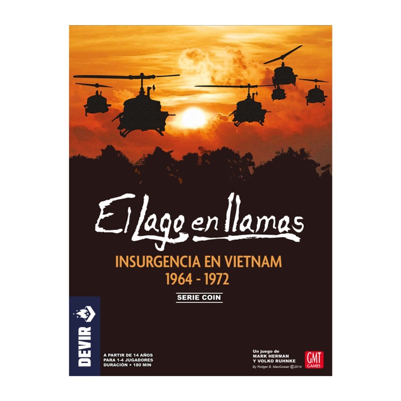 El Lago en Llamas