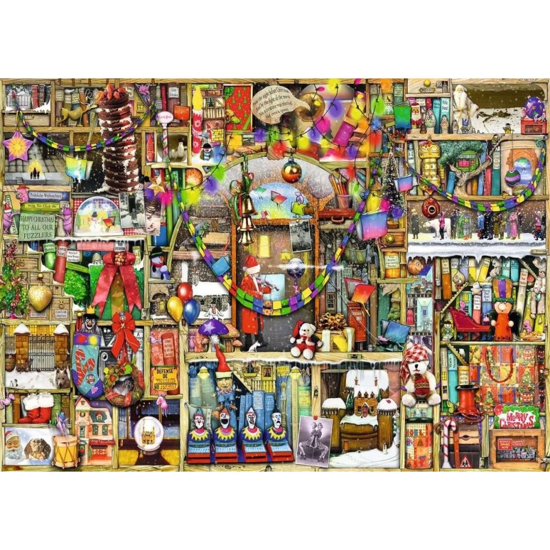 Puzzle 1000 Pz - Christmas Cupboard, Colección Colin Thompson