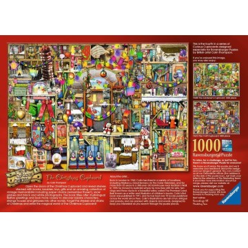 Puzzle 1000 Pz - Christmas Cupboard, Colección Colin Thompson