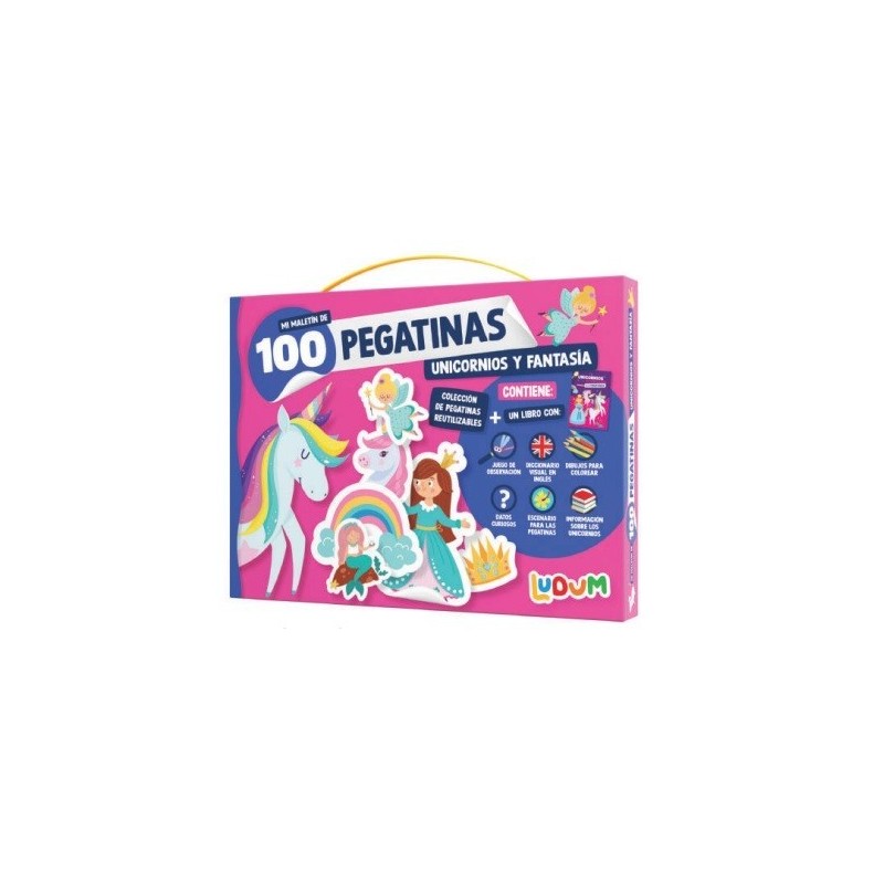 LUDUM - MALETIN 100 PEGATINAS - FANTASIA