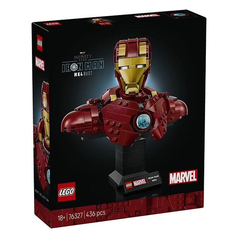 LEGO MARVEL - BUSTO DE IRON MAN MK4