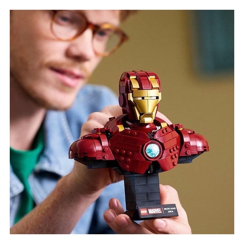 LEGO MARVEL - BUSTO DE IRON MAN MK4