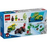 LEGO MARVEL - SPIN Y ELECTRO DUELO DE VEHICULOS DINOSAURIO