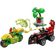 LEGO MARVEL - SPIN Y ELECTRO DUELO DE VEHICULOS DINOSAURIO