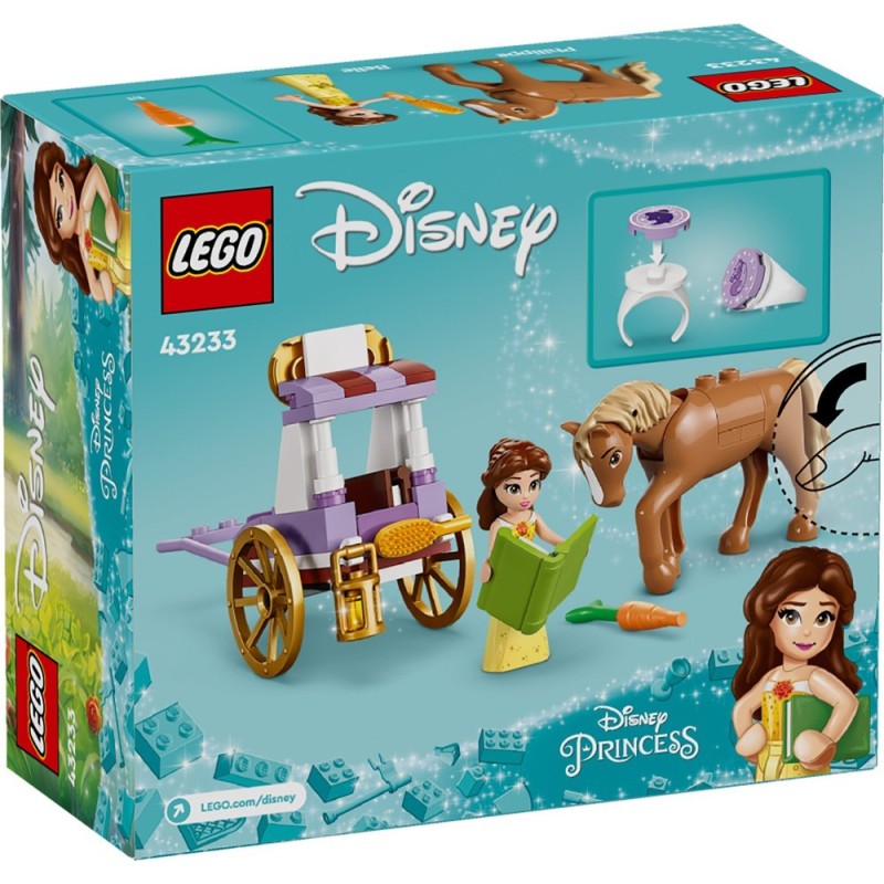 LEGO-43233 Calesa de Cuentos de Bella