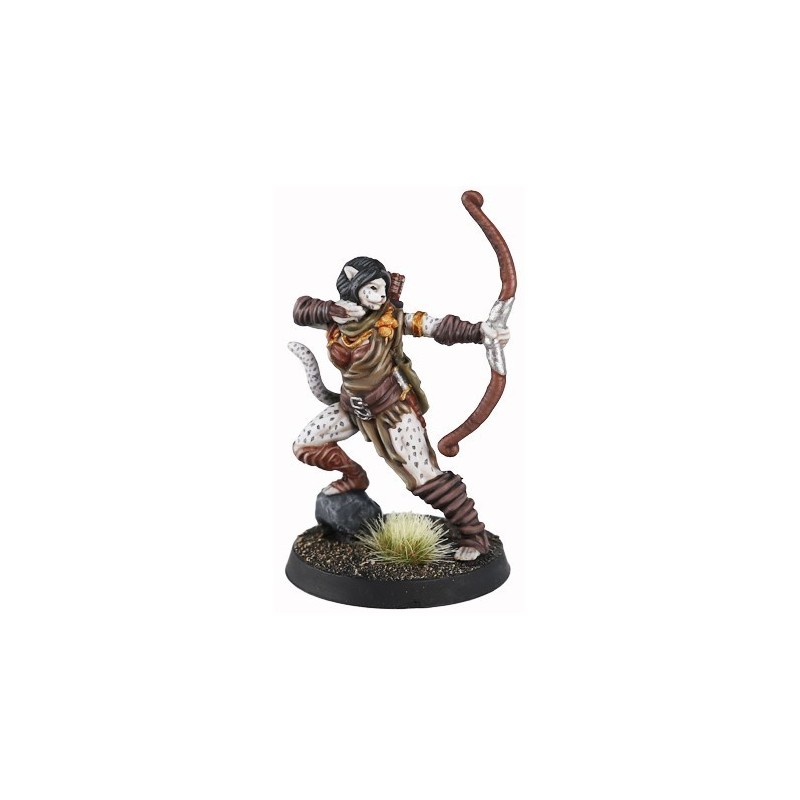 Miniatura Chica-Gato 32mm - The Path Of The Adventurers El Juego de Rol