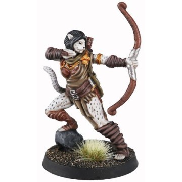 Miniatura Chica-Gato 32mm - The Path Of The Adventurers El Juego de Rol
