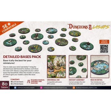 Detailed Bases Pack - Dungeons & Lasers