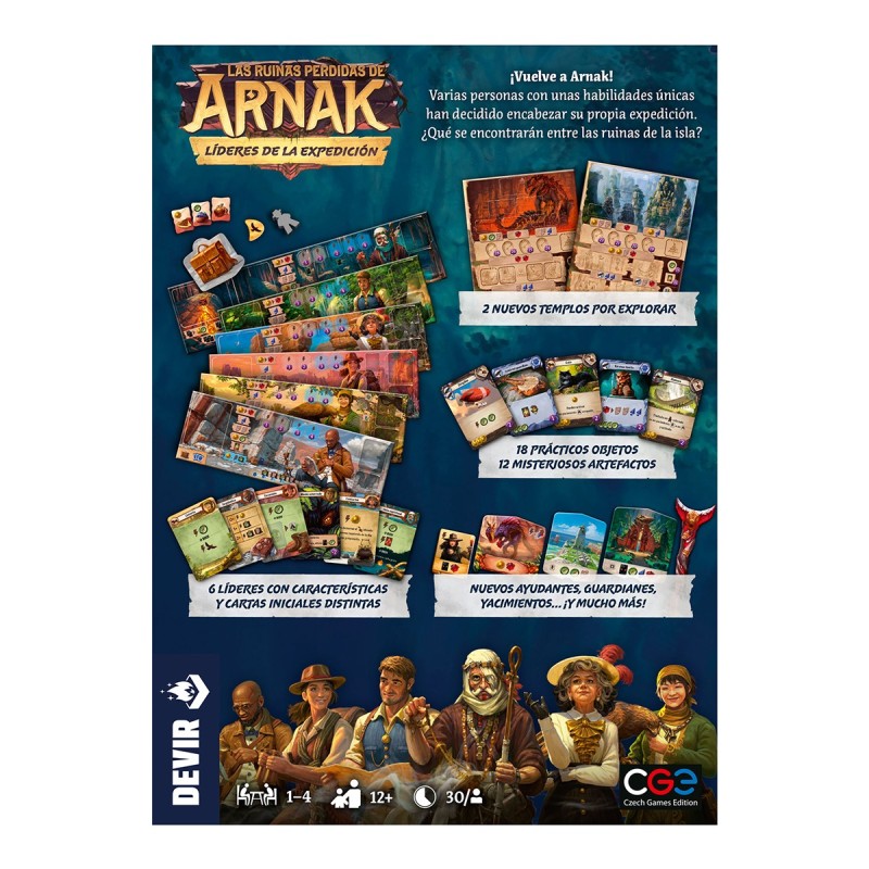 Líderes de la Expedición - Las Ruinas Perdidas de Arnak