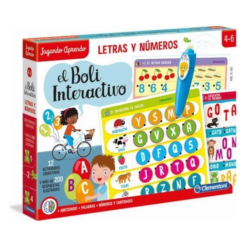 BOLI INTERACTIVO: LETRAS Y NUMEROS (SPANISH)