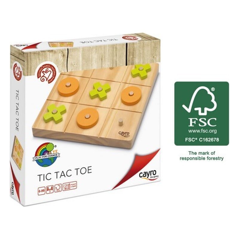 TIC TAC TOE (MADERA FSC) (SPANISH)