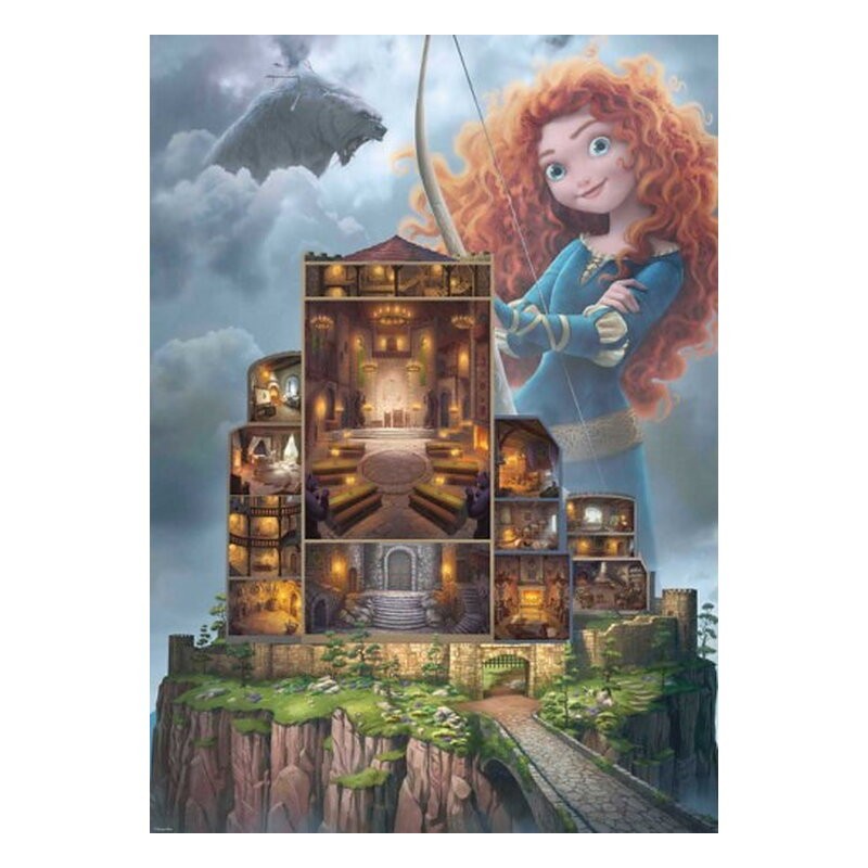 DISNEY MERIDA CASTLE PUZZLE 1000 PCS