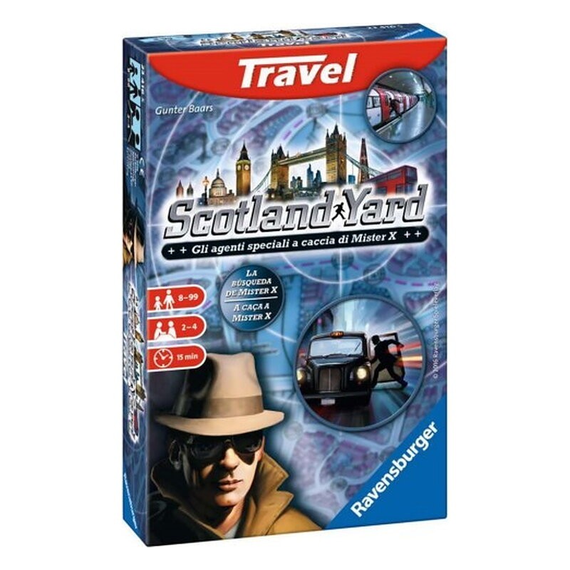 SCOTLAND YARD TRAVEL GAME (SPANISH)