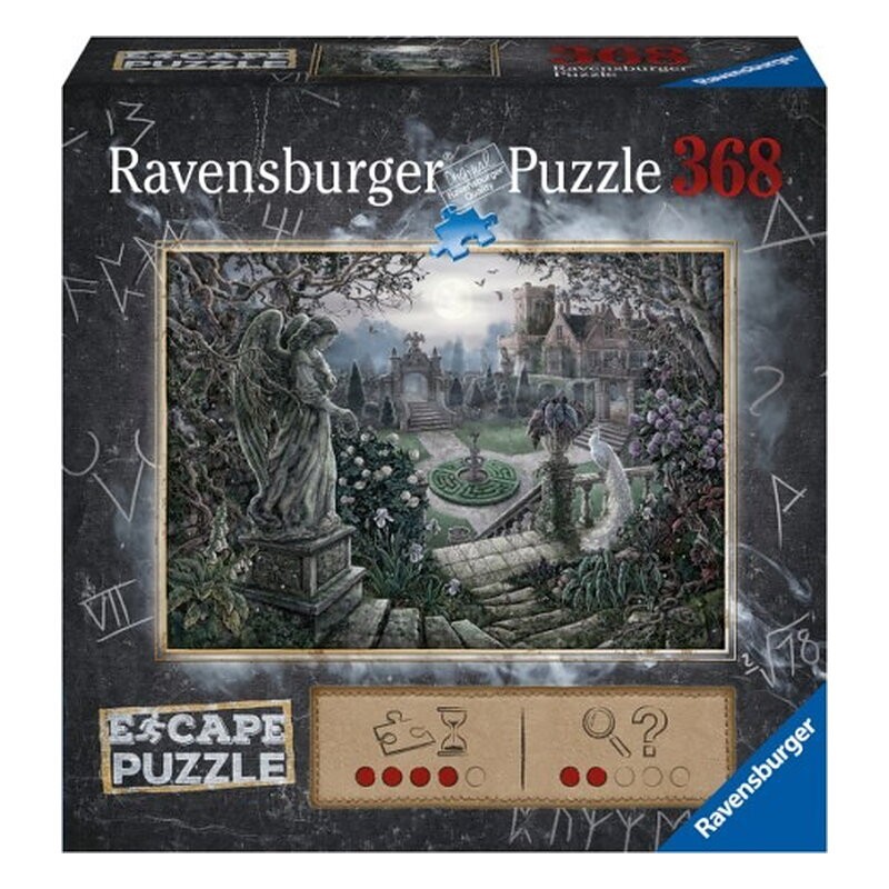 ESCAPE ROOM PUZZLE-JUEGO: MEDIANOCHE EN EL JARDIN