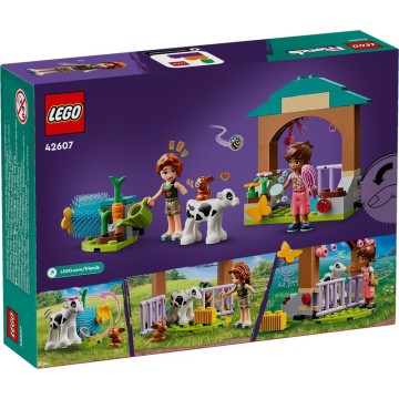 LEGO-42607 Cobertizo del Ternero de Autumn