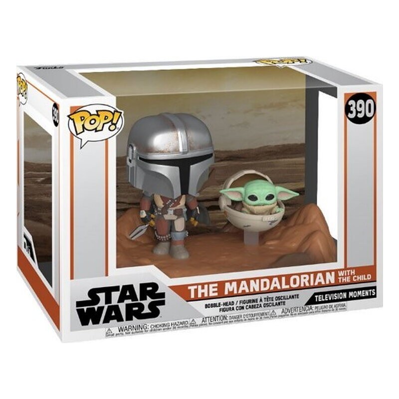 POP FIGURE STAR WARS MANDALORIAN: MAN AND CHILD