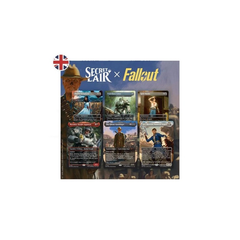 MTG SECRET LAIR: FALLOUT BEYOND VAULT 33 NO FOIL ENGLISH