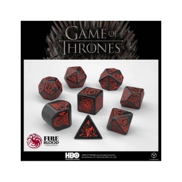 QW DICE SET GAME OF THRONES TARGARYEN (7)