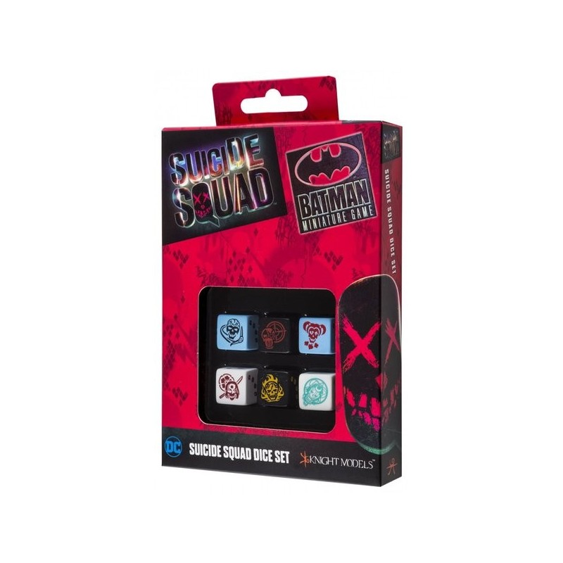 BATMAN MINIATURE GAME - D6 SUICIDE SQUAD SET (6)