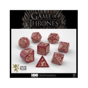 QW DICE SET GAME OF THRONES LANNISTER (7)