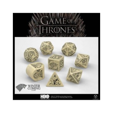 QW DICE SET GAME OF THRONES STARK (7)
