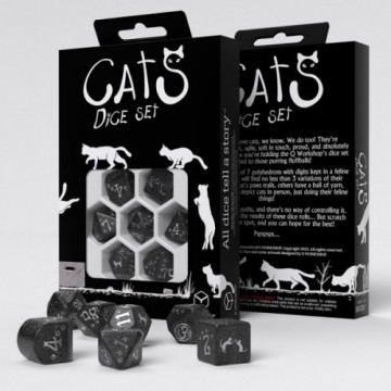 QW WAFFLE CAT DICE SET