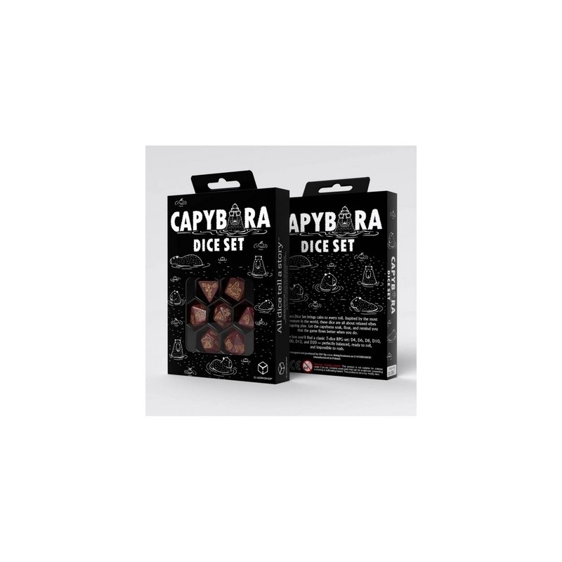 QW CAPYBARA SET DICE CHILLO