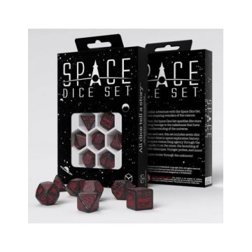 QW VOYAGER SPACE DICE SET (7)