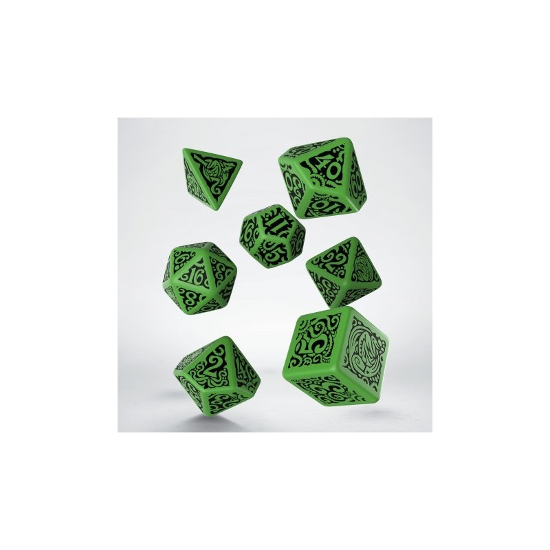 QW DICE: CTHULHU GOD CTHULHU SET (7)