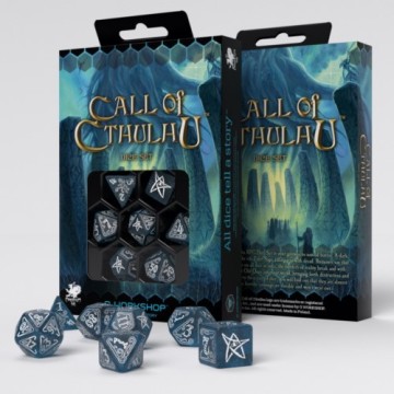 QW DADOS CTHULHU ABYSSAL SET (7)