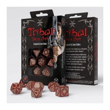 QW DICE TRIBAL SET SHIMMER RED (ENGLISH) (7)