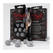 QW DICE TRIBAL SET WHITE PEARL (7)