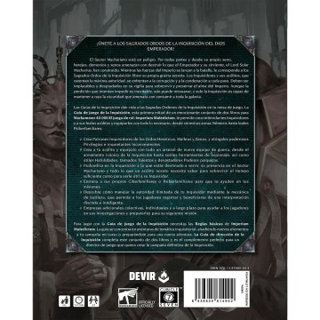 (PREPEDIDO) WARHAMMER 40.000 IMPERIUM MALEDICTUM - GUIA DE JUEGO DE LA INQUISICION