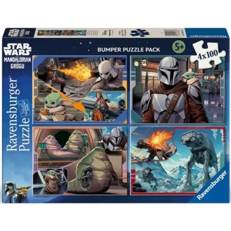 Star Wars Mandalorian & Grogu 4 x 100 pc