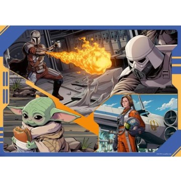 Star Wars Mandalorian & Grogu 4 x 100 pc