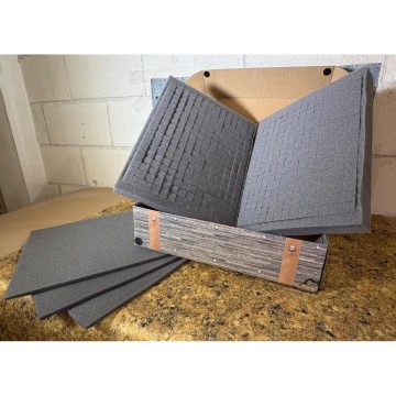 Caja con Espuma para miniaturas (2x40mm)