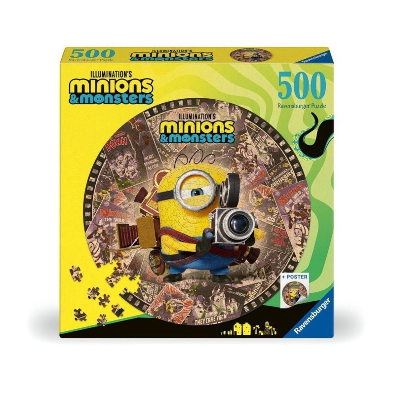 Minions Round 500 pc