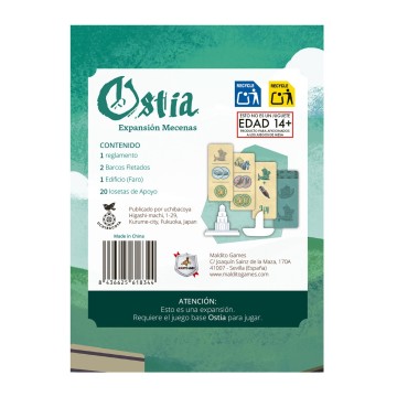 Ostia: Expansión Mecenas