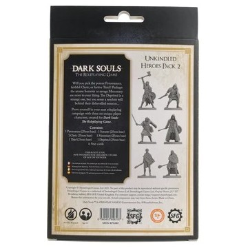 Dark Souls RPG: Unkindled Heroes Pack 2 (Inglés)