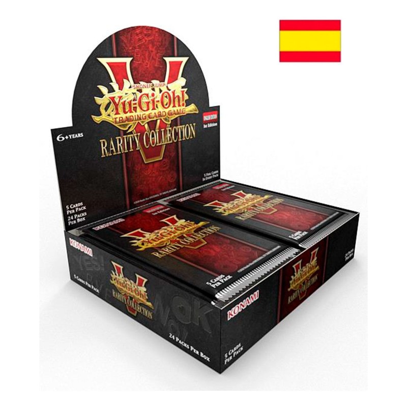 Booster Box Display (24 unidades) Rarity Collection V Español - Yu-Gi-Oh!