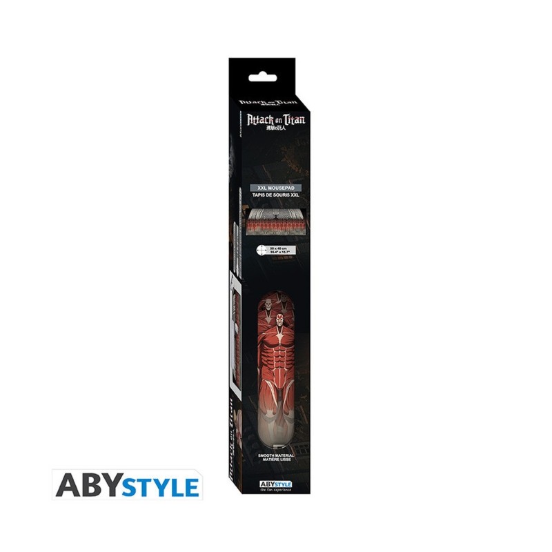 Tapete Extended Size El Retumbar 90x40 Attack on Titan - ABYstyle