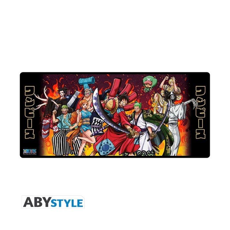 Tapete Extended Size Batalla en Wano 90x40 One Piece - ABYstyle