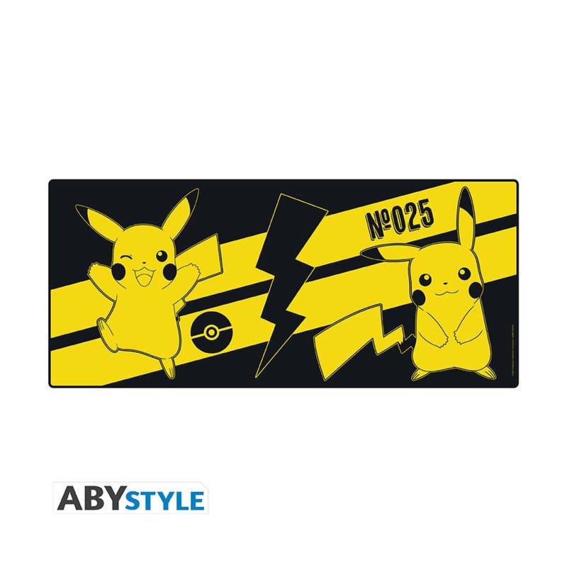 Tapete Extended Size Pikachu 90x40 Pokémon - ABYstyle