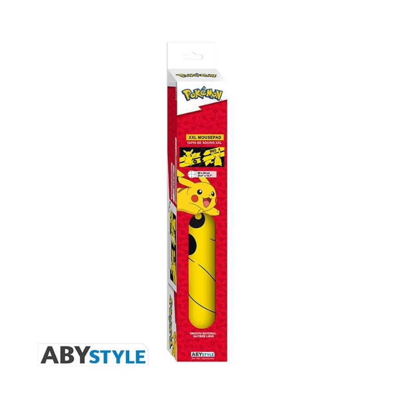 Tapete Extended Size Pikachu 90x40 Pokémon - ABYstyle