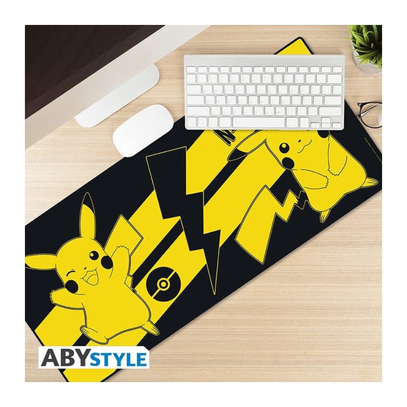 Tapete Extended Size Pikachu 90x40 Pokémon - ABYstyle