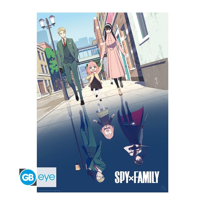 Póster Una familia doble 52x38 Spy x Familiy - ABYstyle