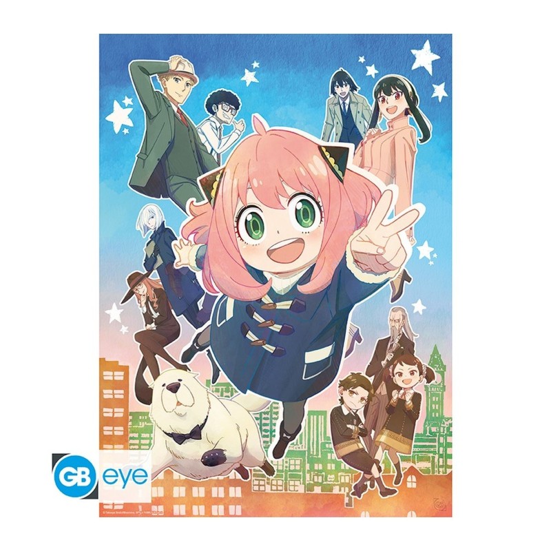 Póster Una familia doble 52x38 Spy x Familiy - ABYstyle