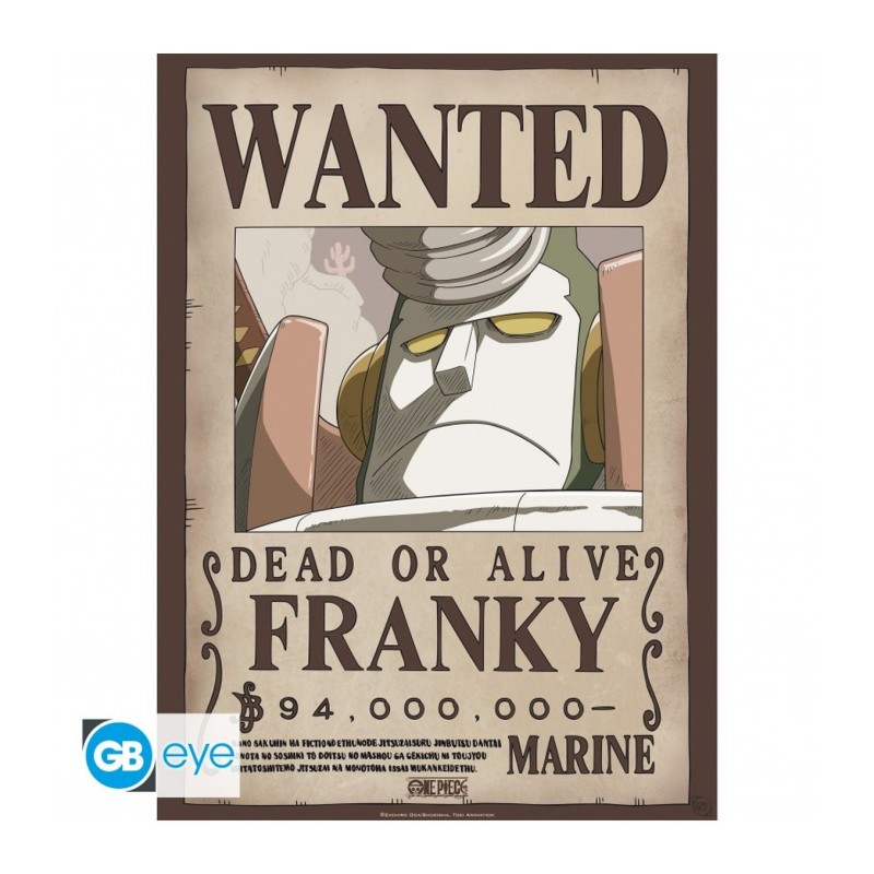 Póster Usopp y Franky 52x38 One Piece - ABYstyle