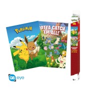 Póster Escenarios 52x38 Pokémon - ABYstyle